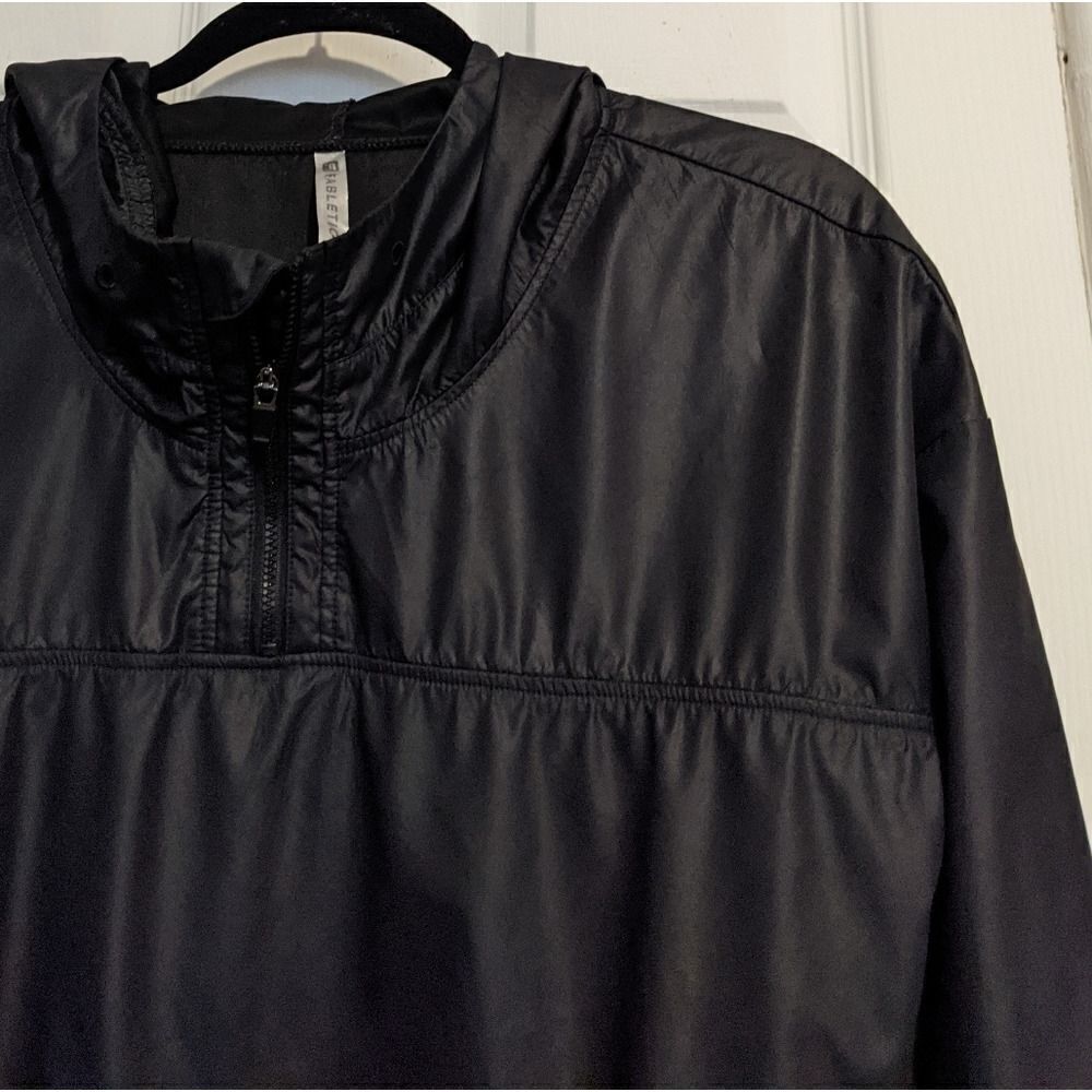 Fabletics Europa Pullover Jacket Windbreaker Black - image 13
